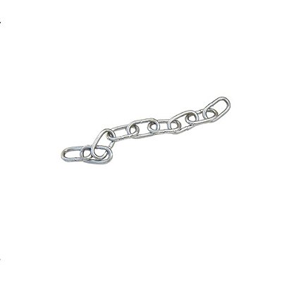 Corrente Para Pino 3,0mm 9 Elos Zincado Branco