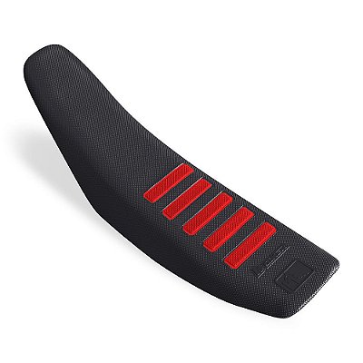 Capa de Banco Para Motos Preto e Vermelho Tamanho Universal