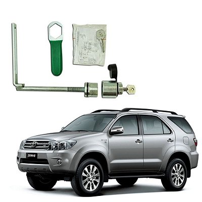 Trava de Estepe roda 17" Hilux SW4 2015 2016 2017 Zincado