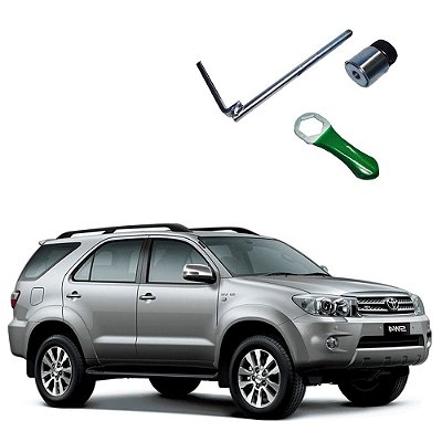 Trava de Estepe Hilux SW4 2017 2018 2019 2020 2021 Zincado