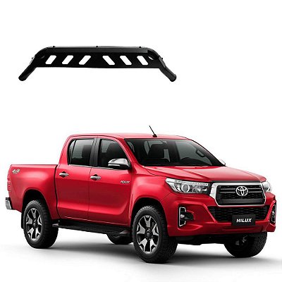 Protetor Baixo Hilux 2016 2017 2018 2019 2020 2021 Preto