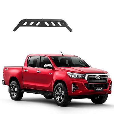 Protetor Baixo Hilux 2016 2017 2018 2019 2020 2021 Grafite