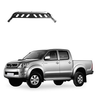 Protetor Baixo Hilux 2012 2013 2014 2015 Cromado