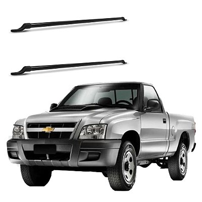 Grade Barra Vidro S10 2000 2001 2002 2003 2004 Preto Duplo