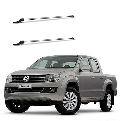 Grade Barra Vidro Amarok 2014 2015 2016 2017 Cromo Duplo