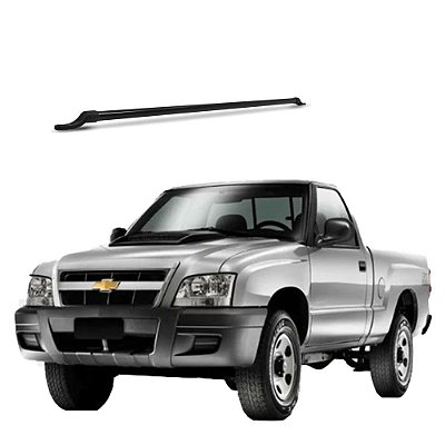 Grade Barra Vidro S10 2000 2001 2002 2003 2004 Preto STR