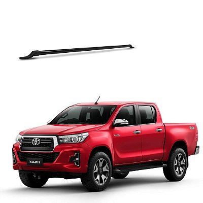 Grade Barra Vidro Hilux 2016 2017 2018 2019 2020 Preto STR