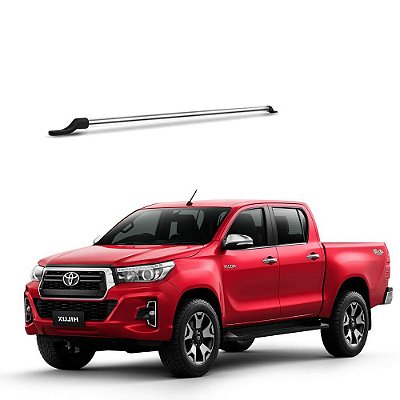 Grade Barra Vidro Hilux 2018 2019 2020 2021 2022 Cromo STR