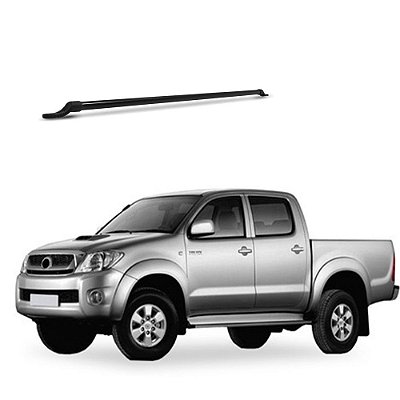 Grade Barra Vidro Hilux 2005 2006 2007 2008 2009 Preto STR