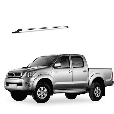 Grade Barra Vidro Hilux 2010 2011 2012 2013 2014 Cromo STR