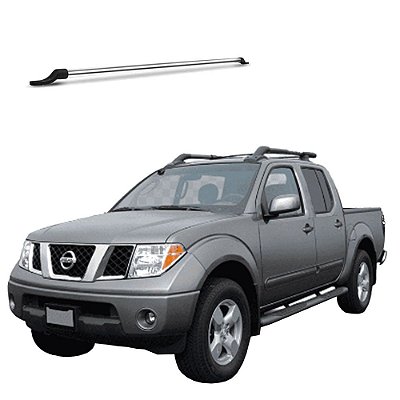 Grade Barra Vidro Frontier SEL 2013 2014 2015 2016 Cromo STR