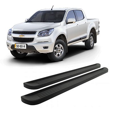 Estribo S10 2018 2019 2020 2021 2022 CD Plastico Preto