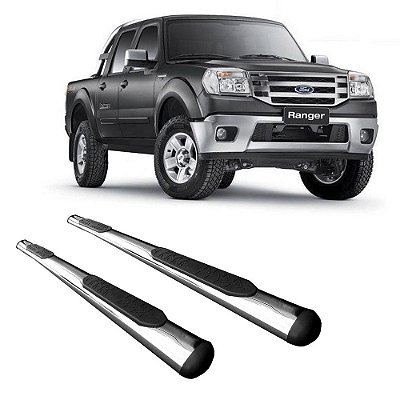 Estribo Ranger 2007 2008 2009 2010 2011 2012 CD Oval Cromo