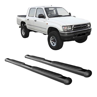 Estribo Hilux 1999 2000 2001 2002 2003 2004 CD Oval PReto