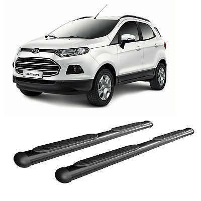 Estribo EcoSport 2017 2018 2019 2020 2021 2022 Oval Preto