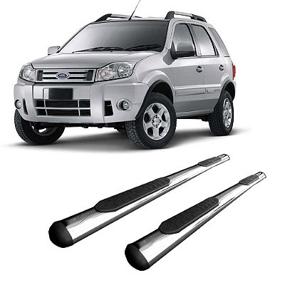 Estribo EcoSport 2007 2008 2009 2010 2011 2012 Oval Cromo