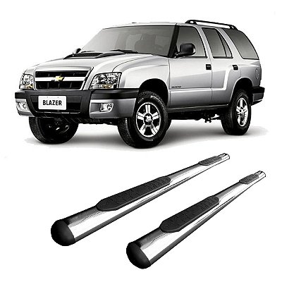 Estribo Blazer 2005 2006 2007 2008 2009 2010 2011 Oval Cromo