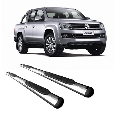 Estribo Amarok 2016 2017 2018 2019 2020 2021 CD Oval Cromo