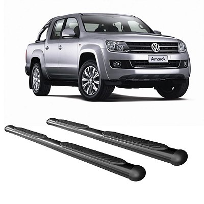 Estribo Amarok 2016 2017 2018 2019 2020 2021 CD Oval Preto