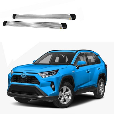 Estribo RAV4 2020 2021 2022 Alumínio Polido