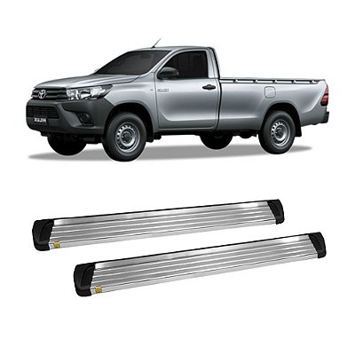 Estribo Hilux 2011 2012 2013 2014 2015 CS Alumínio Polido