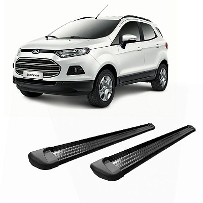 Estribo EcoSport 2017 2018 2019 2020 2021 Alumínio Preto