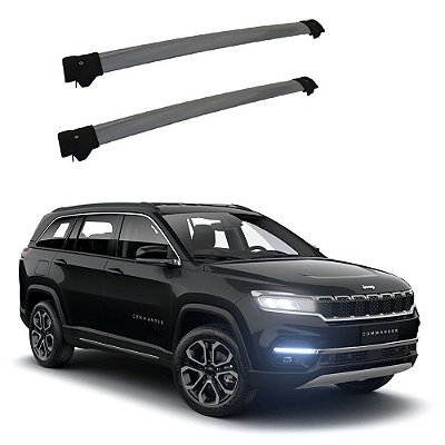 Travessa Rack Teto Commander 2022 2023 Prata