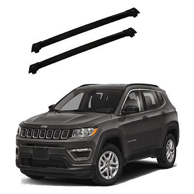 Travessa Rack Teto Compass 2012 2013 2014 2015 2016 Preto