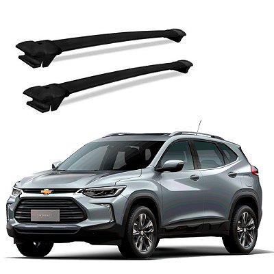 Travessa Bagageiro Tracker 2020 2021 2022 Preto