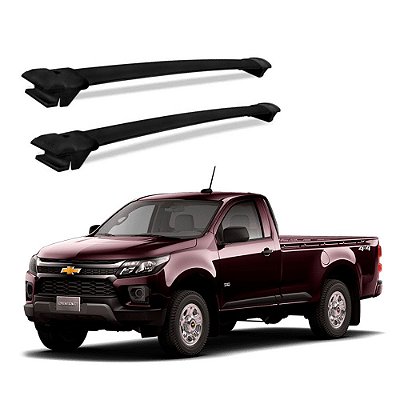 Travessa Rack Teto S10 2017 2018 2019 2020 2021 2022 Preto