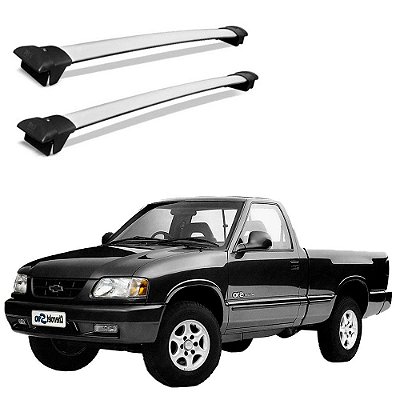 Travessa Rack Teto S10 2001 2002 2003 2004 2005 2006 Prata