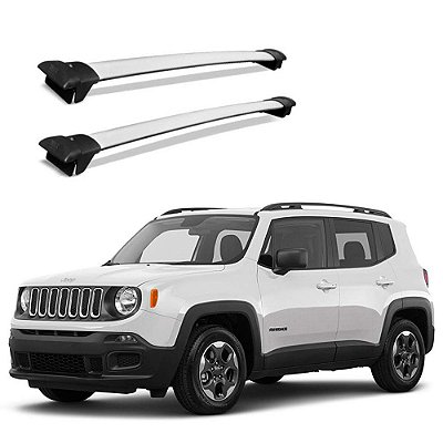 Travessa Bagageiro Renegade 2018 2019 2020 2021 2022 Prata