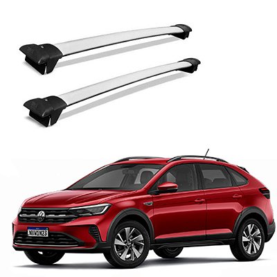Travessa Rack Teto VW Nivus 2020 2021 2022 Prata