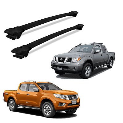 Travessa Rack Teto Frontier NP300 2017 2018 2019 2020 Preto