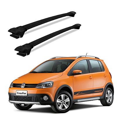 Travessa Rack Teto CrossFox 2010 2011 2012 2013 2014 Preto