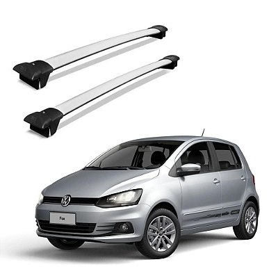 Travessa Rack Teto Fox 2009 2010 2011 2012 2013 2014 Prata
