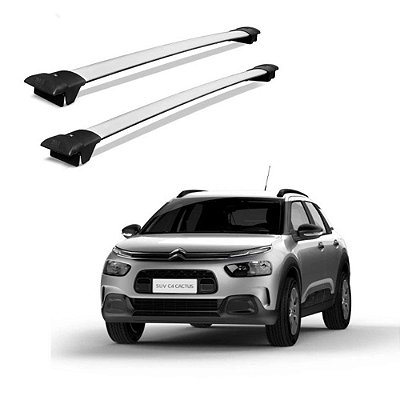 Travessa Rack Teto C4 CACTUS FEEL 2011 2012 2013 2014 Prata
