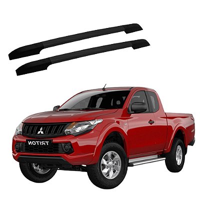 Rack Teto Longarina Triton 2017 2018 2019 2020 Preto Colado