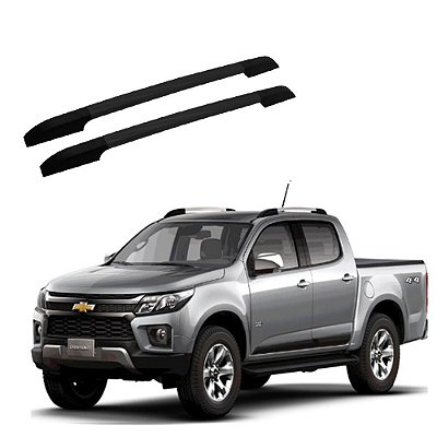 Rack Teto Longarina S10 2020 2021 2022 Cabine Dupla Preto