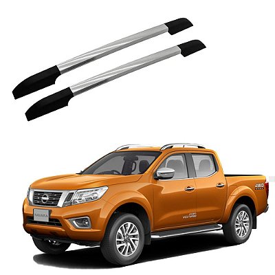 Rack Teto Longarina Frontier NP300 2021 2022 Polido Colado
