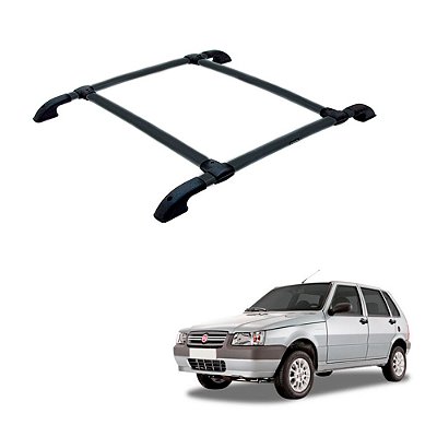 Bagageiro Uno Mille 1996 1997 1998 1999 2000 2001 Preto