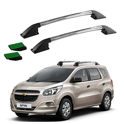 Rack Teto Longarina Spin 2012 2013 2014 2015 Cromo Colado