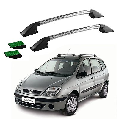 Rack Teto Longarina Scenic 2007 2008 2009 Cromo Colado