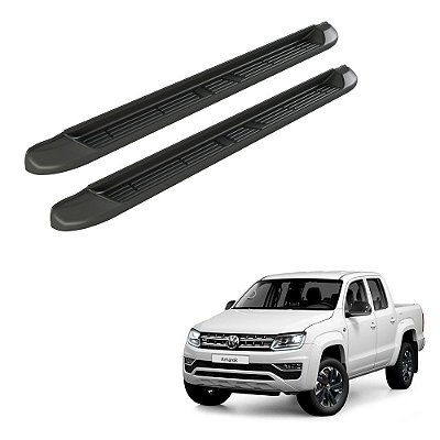 Estribo Amarok 2016 2017 2008 2019 2020 Plástico Preto