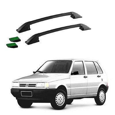 Rack Teto Longarina Uno 2006 2007 2008 2009 Preto Colado