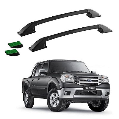 Rack Teto Longarina Ranger 2006 2007 2008 2009 Preto Colado