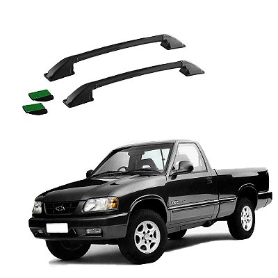 Rack Teto Longarina S10 1995 1996 1997 1998 Preto Colado