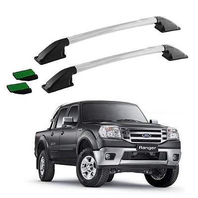Rack Teto Longarina Ranger 2002 2003 2004 2005 Prata Colado