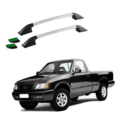 Rack Teto Longarina S10 2011 2012 2013 2014 Prata Colado