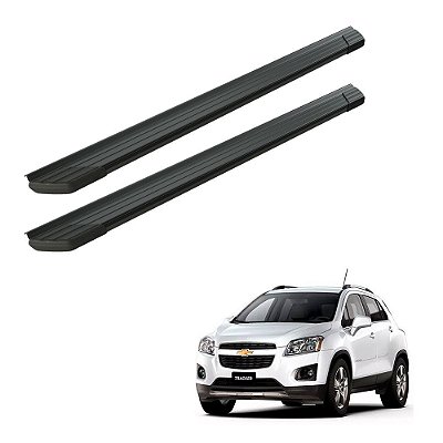Estribo Tracker 2018 2019 2020 Aluminio Preto